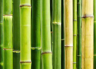 Detail of a bamboo tree