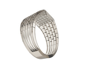 Jewelry isolated on background. 3d rendering - illustration