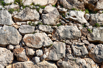 abstract pattern old vintage wall natural stone
