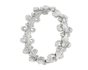 Jewelry isolated on background. 3d rendering - illustration