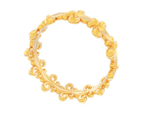 Jewelry isolated on background. 3d rendering - illustration