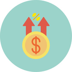 Obraz premium Profit Icon