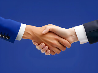 handshake between two businessmen