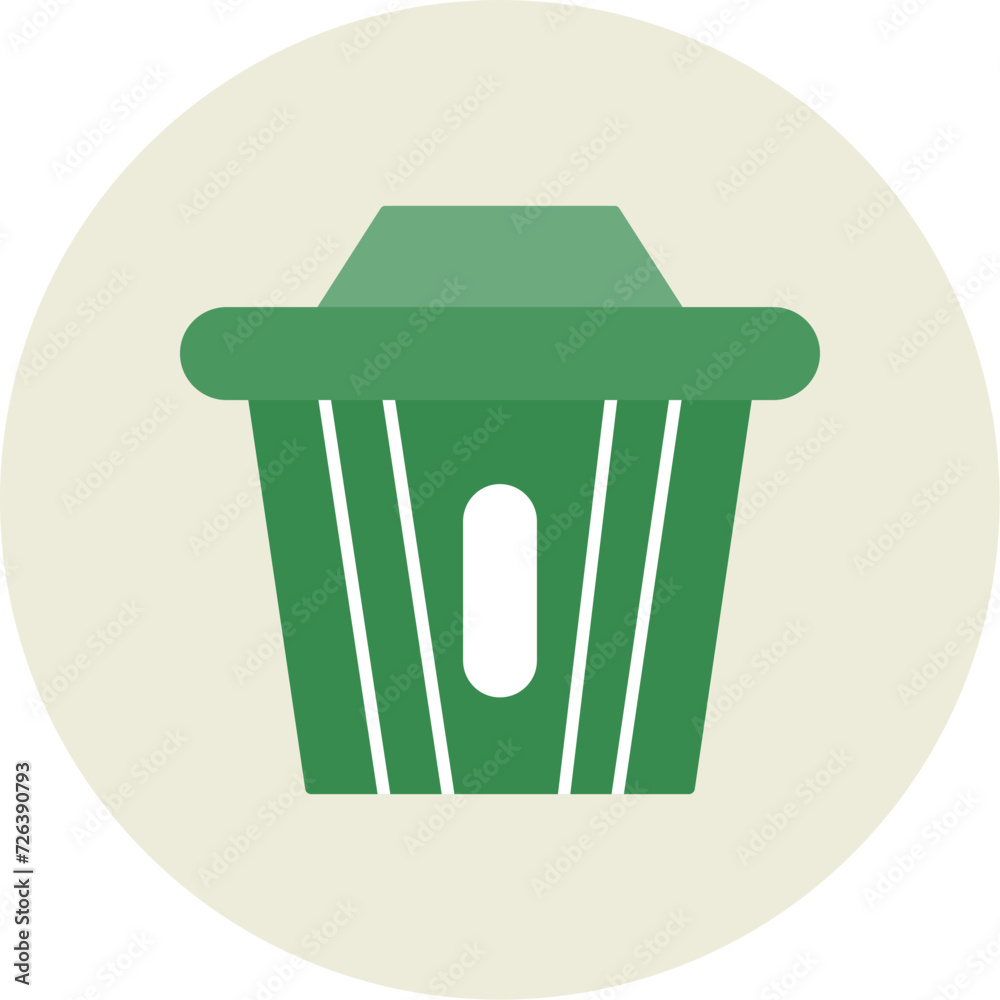 Sticker Recycle Bin Icon