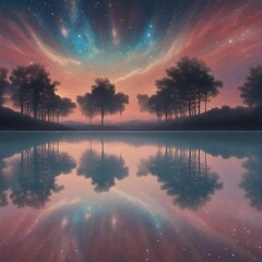 Astral Serenade at Dawn