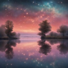 Celestial Whispers by the Lake