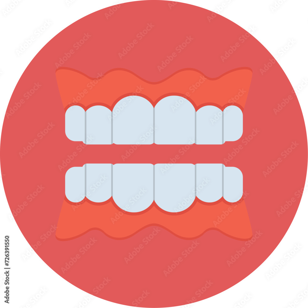 Canvas Prints denture icon