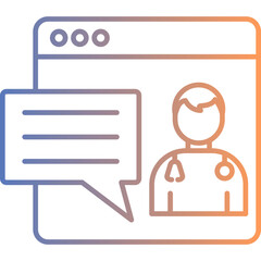 Online Doctor Icon