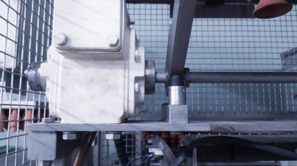 Variable Motor actuator on automatic candling machine.