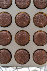 Baking Chocolate Cupcakes with Decadent Chocolate Frosting