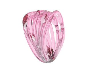 Jewelry isolated on background. 3d rendering - illustration