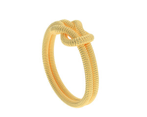 Jewelry isolated on background. 3d rendering - illustration