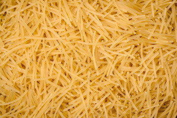 Fine vermicelli paste is yellow in color when raw