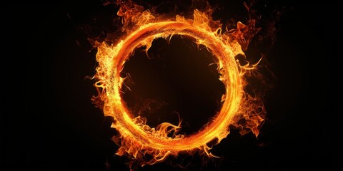Ring of Fire Illuminating the Darkness
