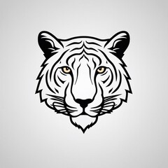 Bold Monochromatic Animal Vector Icon