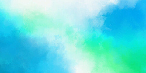 Mint Sky blue sky with puffy brush effect,realistic illustration,cloudscape atmosphere canvas element,soft abstract.realistic fog or mist lens flare isolated cloud,design element,mist or smog.
