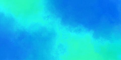 Fototapeta na wymiar Blue Mint isolated cloud,sky with puffy,fog effect,soft abstract.cloudscape atmosphere.design element mist or smog.before rainstorm background of smoke vape smoky illustration hookah on. 