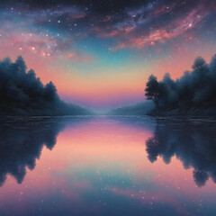 Celestial River's Dawn