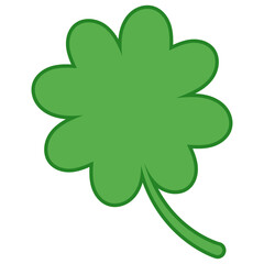 Lineal Color Clover Leaves