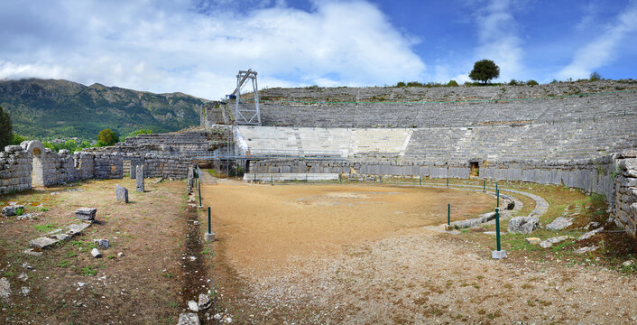 Ancient theater of Dodona, Greece