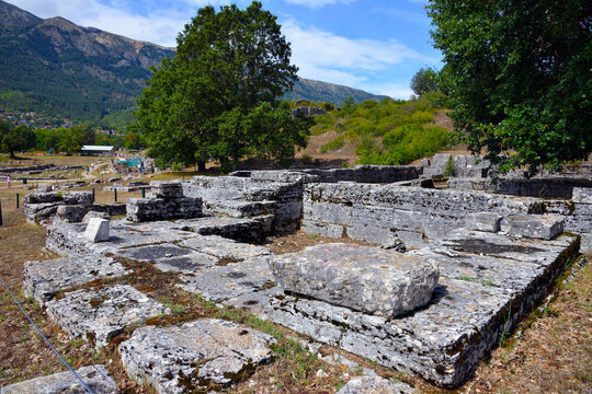Ancient theater of Dodona, Greece