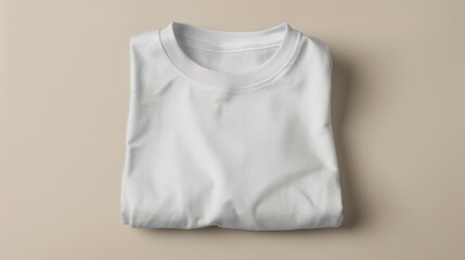 Plain White T-Shirt Mockup
