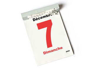 7 . Décembre 2025