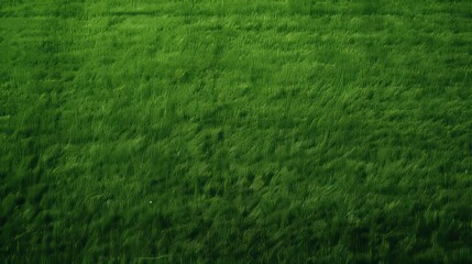 Vibrant fresh green grass texture background for football field, soccer field, and team sports - obrazy, fototapety, plakaty