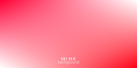 Abstract blur Gradient horizontal Background with trend pastel Red for Deign concepts, Wallpapers, Web, Presentations, Prints. Vector Vibrant Graphic art illustration, Smooth effect, Modern backdrop.