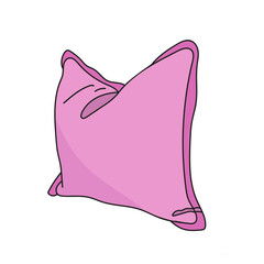 Color vector image of Pillows for sleeping.