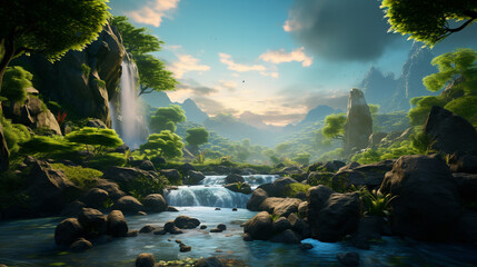 An enchanting travel scene.