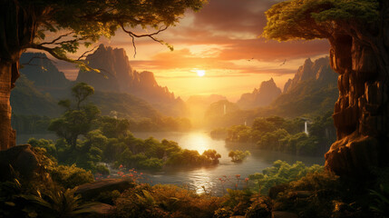 An enchanting travel scene.