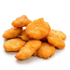 Fast food juicy chicken nuggets