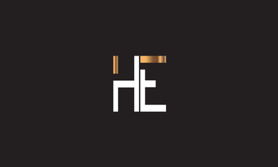 Obraz premium HE, EH , H , E , Abstract Letters Logo Monogram