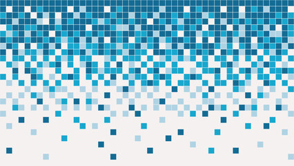 Abstract pixels background of geometric shapes simple flat style. Vector seamless pattern. ready to use for cloth, textile, wrap and other.