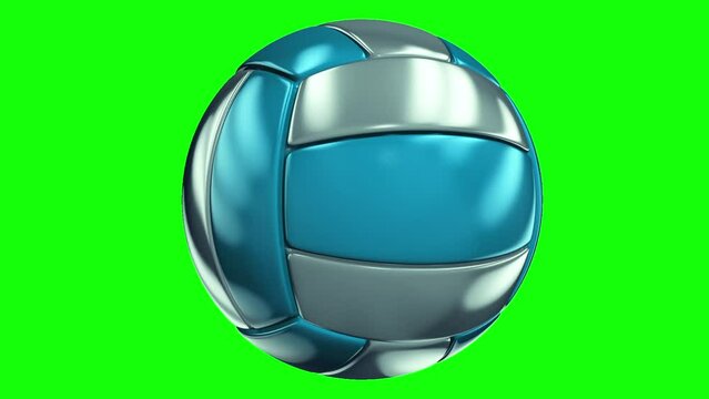 sports balls on green screen