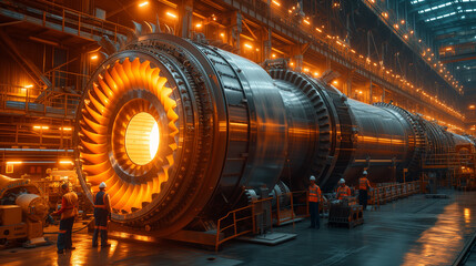 Manufacture of nuclear engines, nuclear reactors