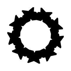Geometric circle icon