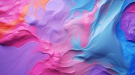 Fototapeta na wymiar Texturized background bright colors blending liquid