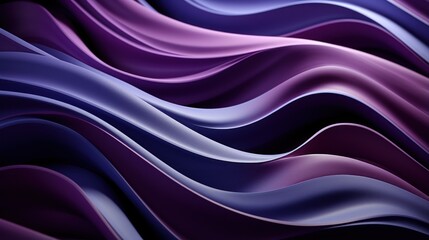 Obraz premium Purple wave effect UHD wallpaper