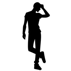 silhouette of a person