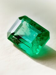 Emerald gemstone.