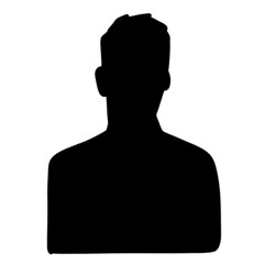 silhouette of a person