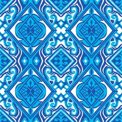 Ikat pattern background including repeated shape traditional style. hand drawn style with textured line.