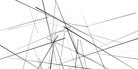 Obraz premium Black and white geometric pattern. Abstract background. Vector stripe, lines. Trendy random diagonal lines image. Random chaotic lines. Abstract geometric pattern. image idea