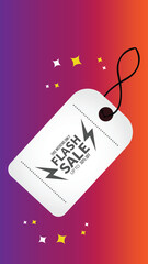 Sale banner template design . Super Sale, end of season special offer banner. vector illustration.