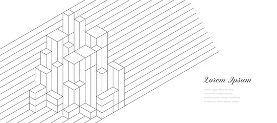 幾何学 抽象 建築 テクノロジー ビジネス 背景