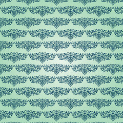 Obraz premium seamless damask wallpaper pattern