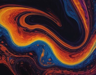 an image of an abstract liquid liquid - obrazy, fototapety, plakaty