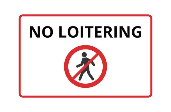 No loitering Symbol

